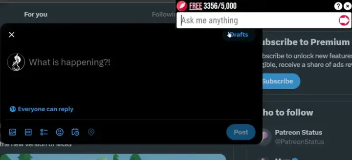 AI text Generator tweets